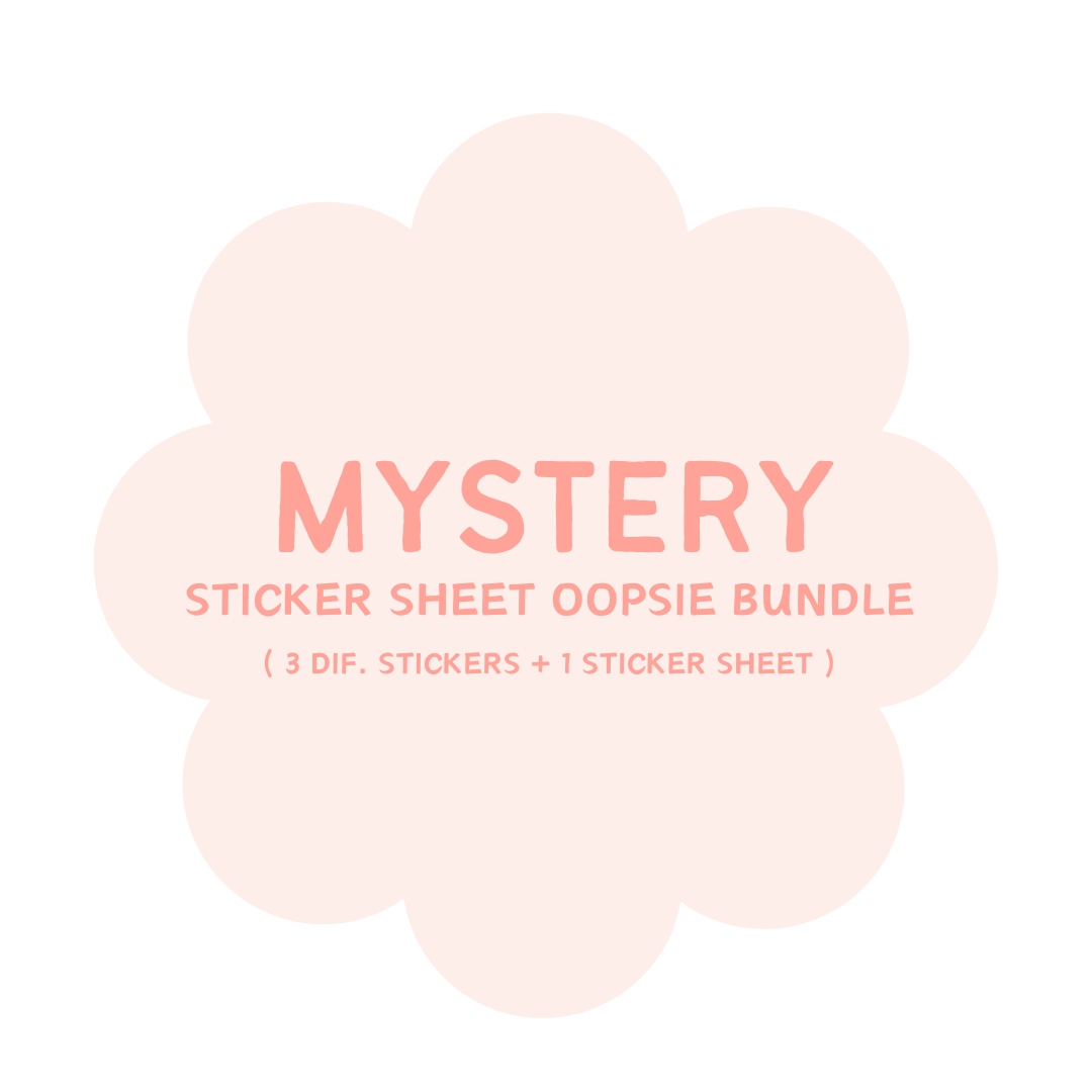 Oopsie Mystery Sticker Sheet Bundle