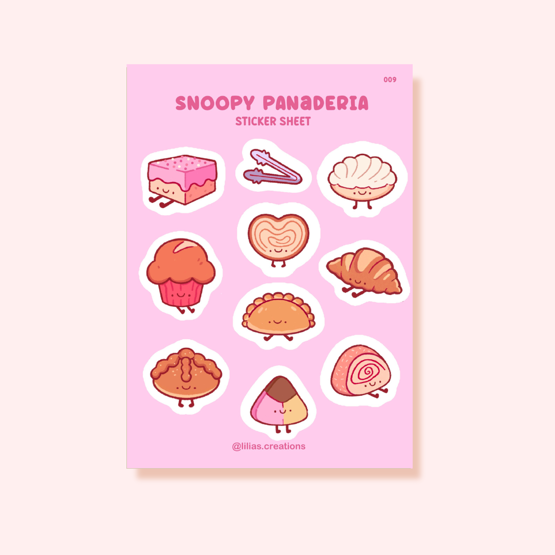 Panaderia Jello Sticker Sheet