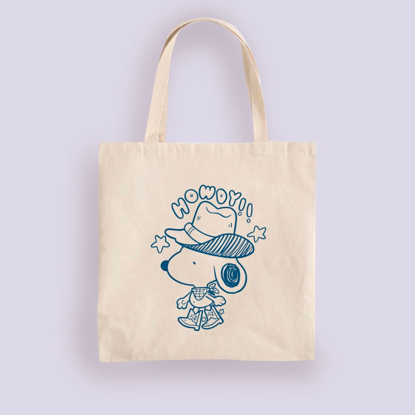 Snoopy Vaquero Tote Bag