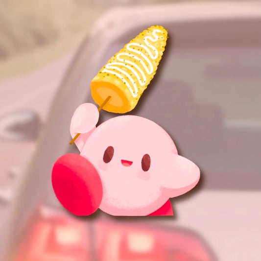 Kirby Elote Car Decal