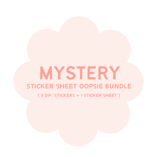 Oopsie Mystery Sticker Sheet Bundle