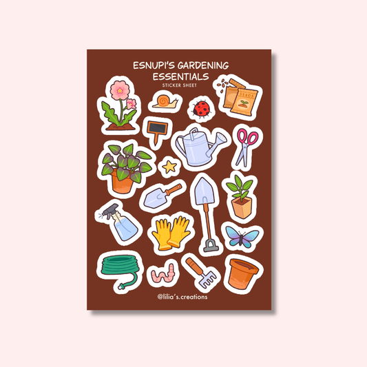 Gardening Sticker Sheet