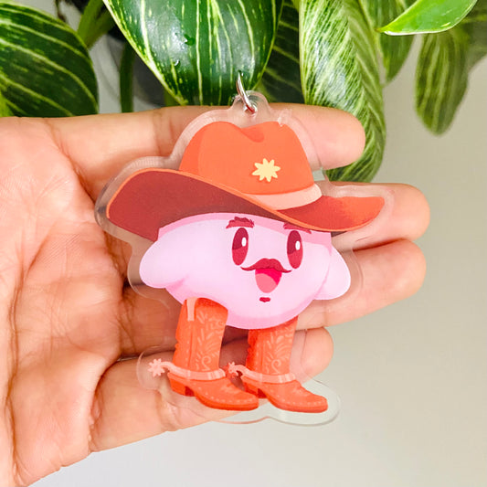 Llavero Kirby Vaquero