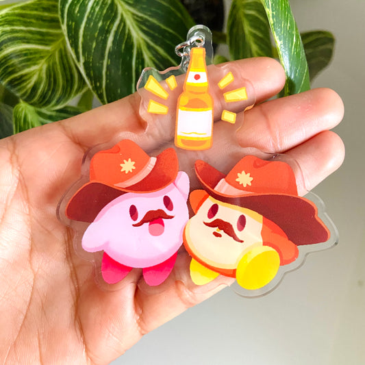 Oopsie Kirby Compas Keychain