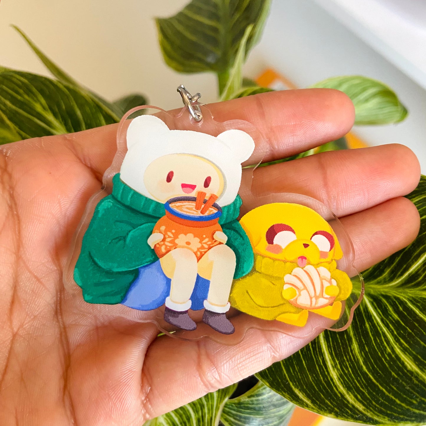 Finn & Jake Keychain