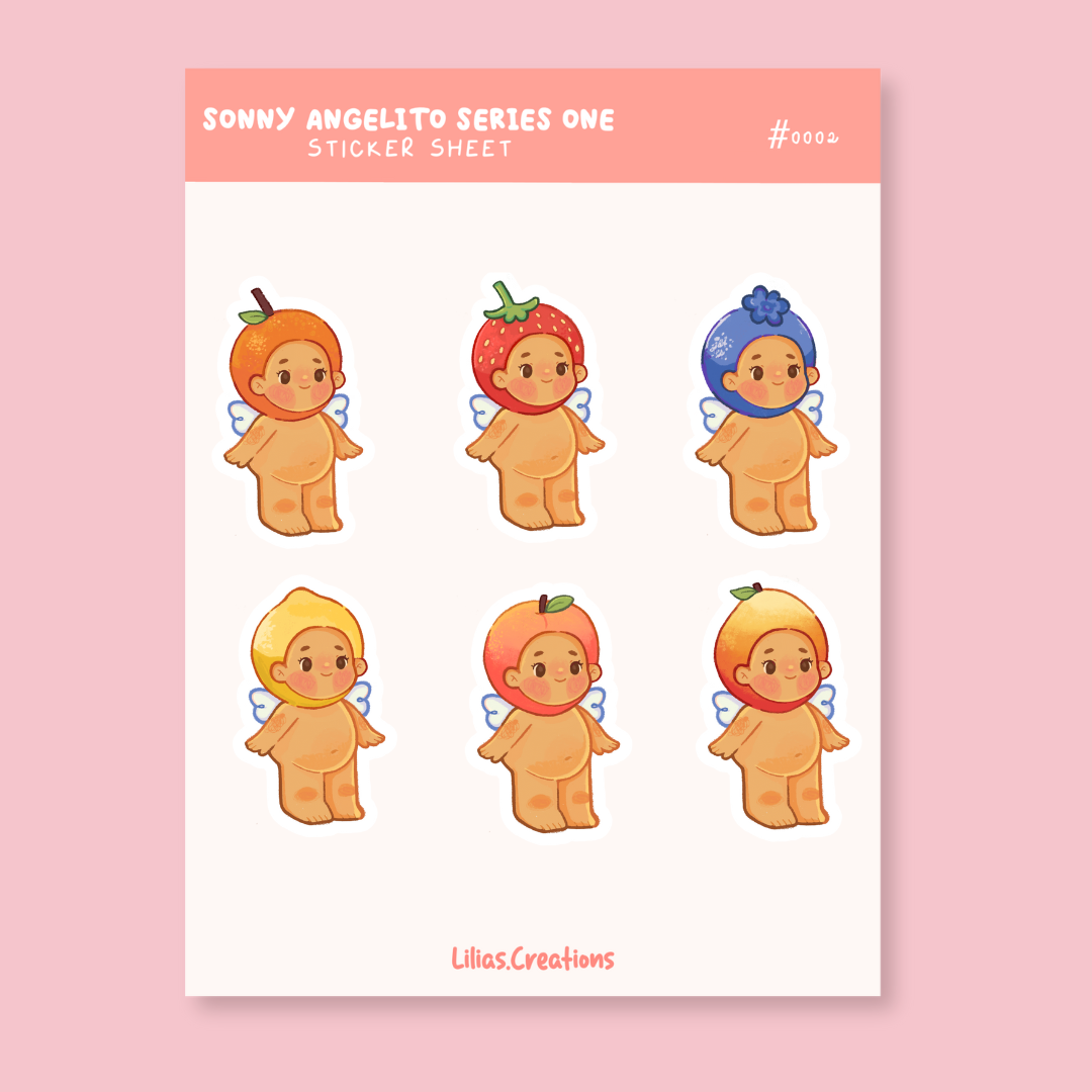 Sonny Angelito Series 1 - Sticker Sheet