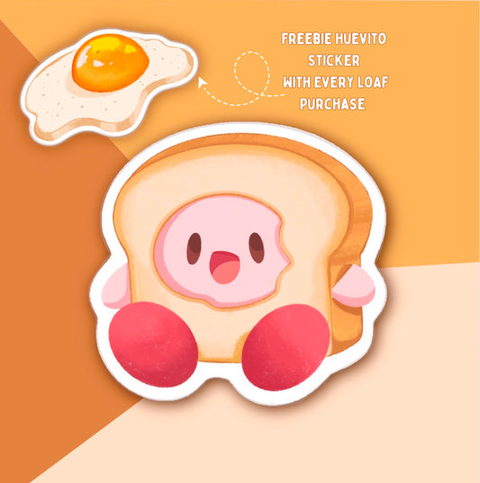 Kirby Loaf Sticker (limited edition)