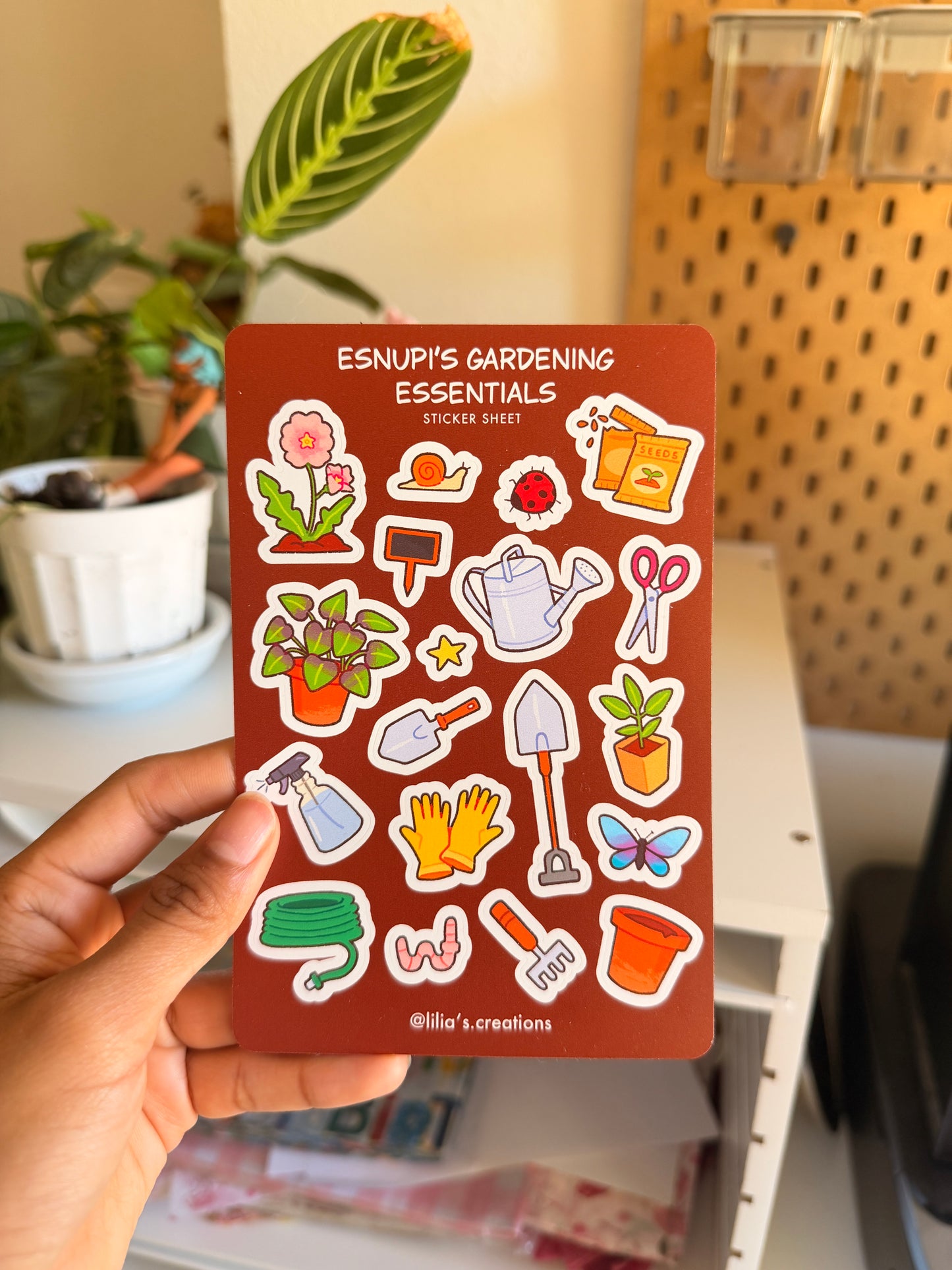 Gardening Sticker Sheet