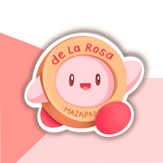 Kirby Mazapán Pegatina