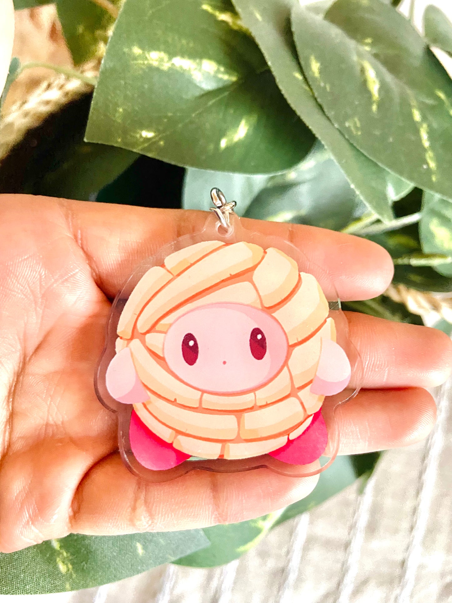 Kirby Concha Keychain