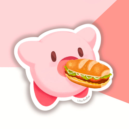 Torta Kirby Pegatina